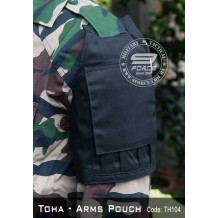 TOHA - Tactical Arms Pouch (Black, TOHA104)