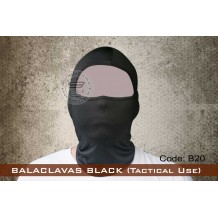 BALACLAVAS BLACK (Tactical Use) - B20