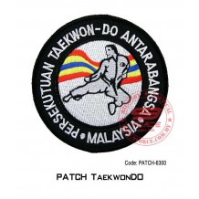 PATCH TAEKWONDO 4" (patch6300)