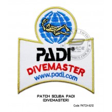 Patch DIVER PADI - DIVERMASTER (patch6212)