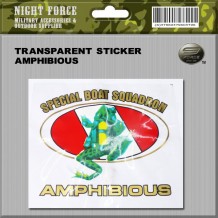 Transparent Sticker Amphibious