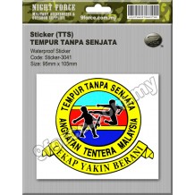 STICKER (TTS) TEMPUR TANPA SENJATA - sticker3041
