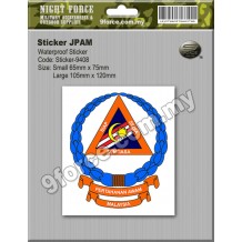 Sticker windscreen - JPAM - sticker9408C