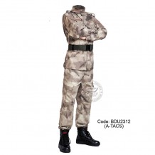 A-TACS - Military BDU (Battle Dress Uniform) Shirt + Pants, Polyester / Cotton Twill, custom order, 2 weeks delivery (BDU2312)