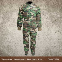 Tactical Jumpsuit Double Zip