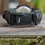 Paracord Survival Compass Bracelet Watch (Solar Power Engine)-7788