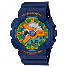 Casio Men's Blue Resin Quartz Watch